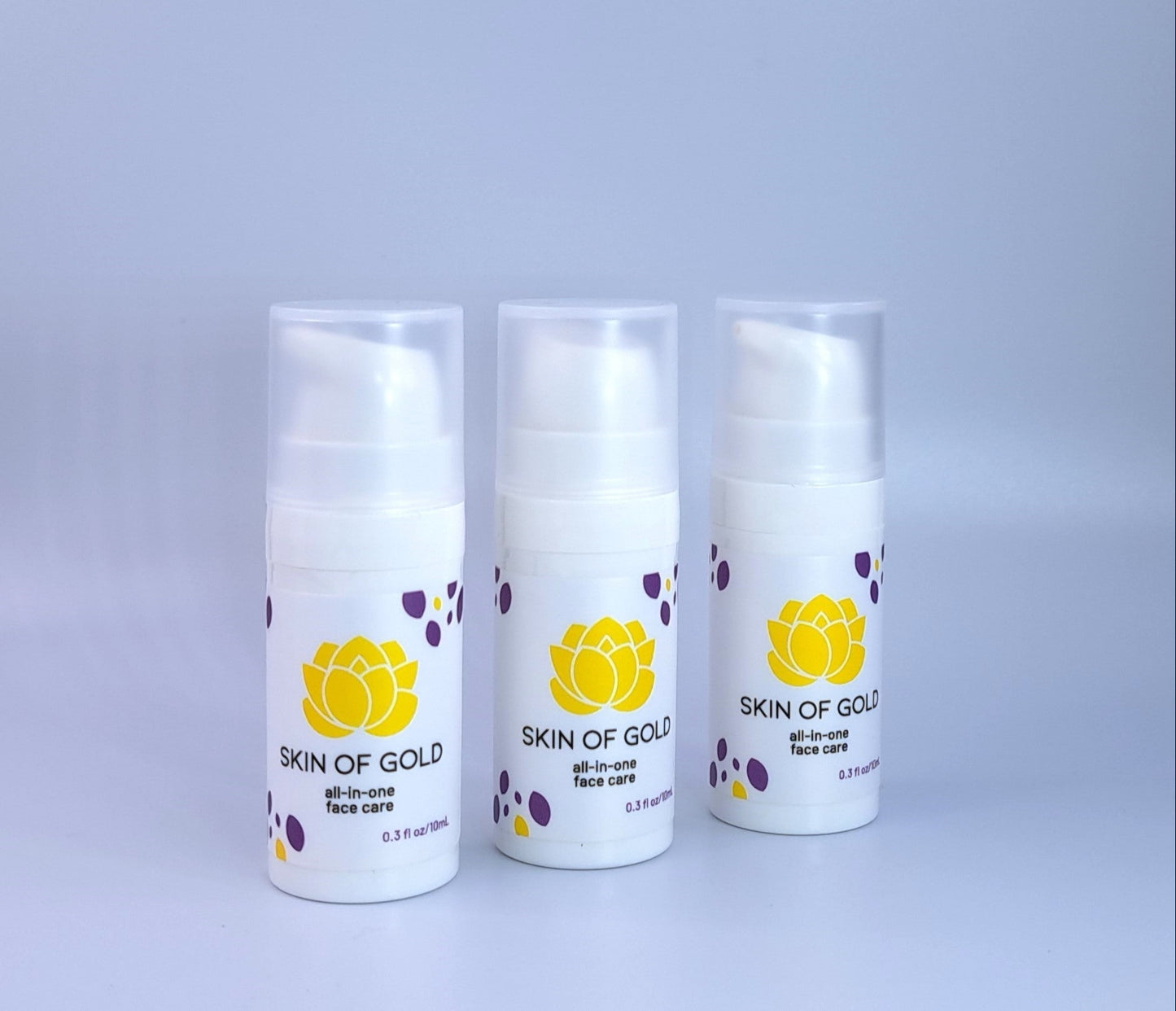 Skin of Gold face cream - Travel 3-Pack