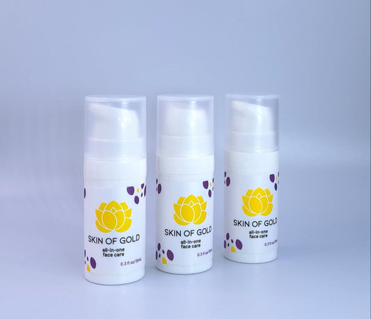 Skin of Gold face cream - Travel 3-Pack